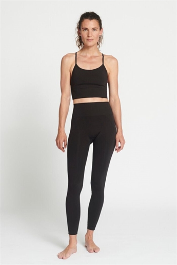 Rethinkit, Hilde Seamless sports bra, Almost black